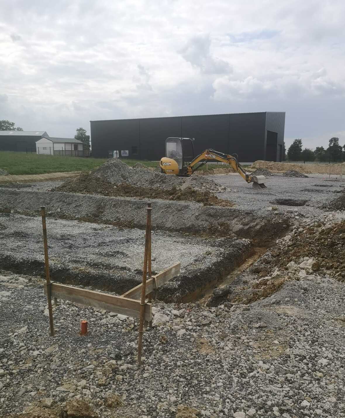 Chantier de terrassement KLTP